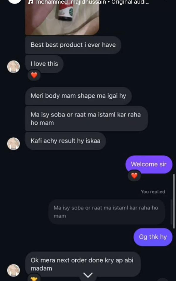 Customer testimonial