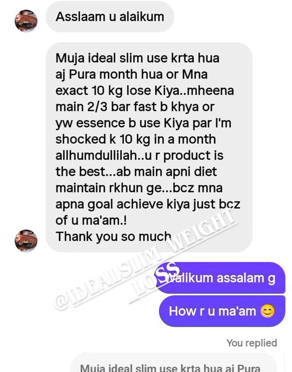 Customer testimonial