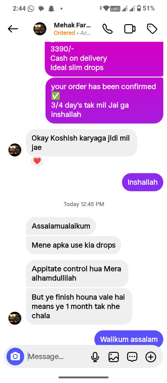 Customer testimonial